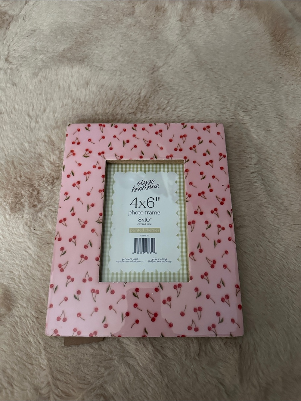 Elyse Breanne NWT 4x6” Photo Frame